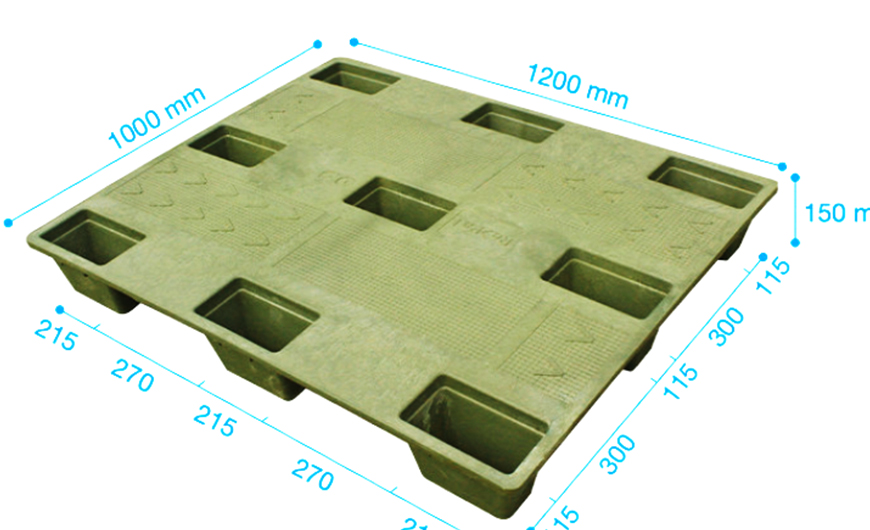 stackable nine leg pallet mould manufacturer